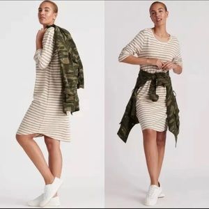 LUCKY BRAND Stripe Tee Dress